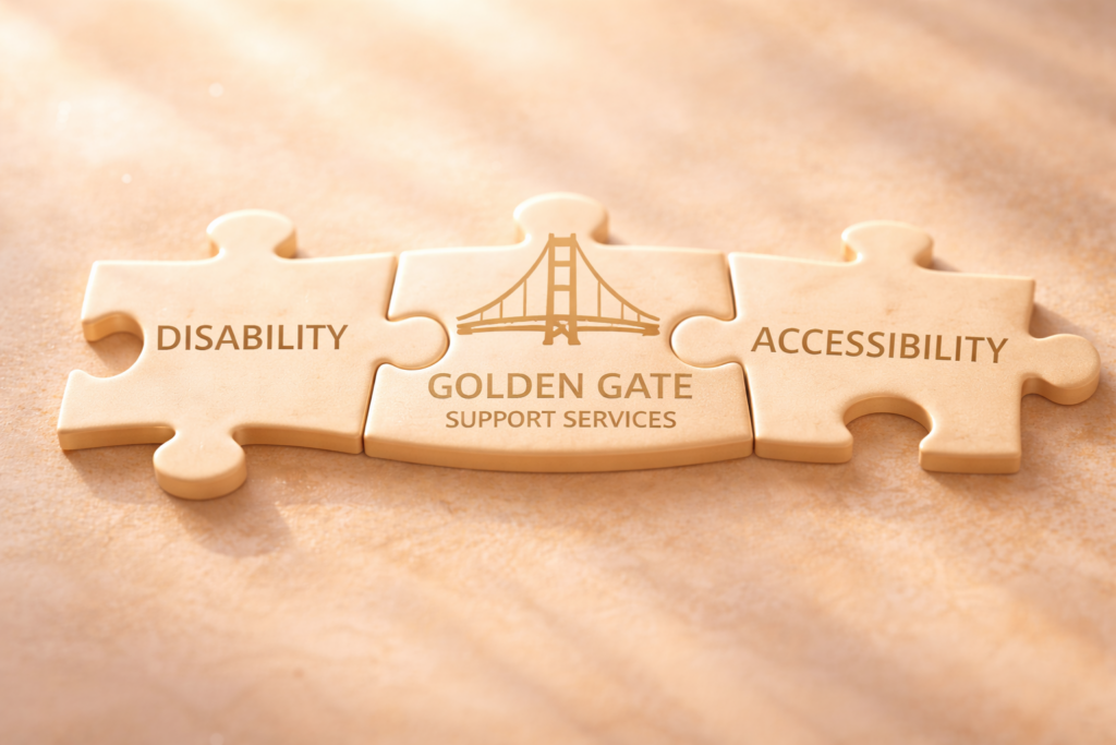 golden gate support and accessibility puzzle